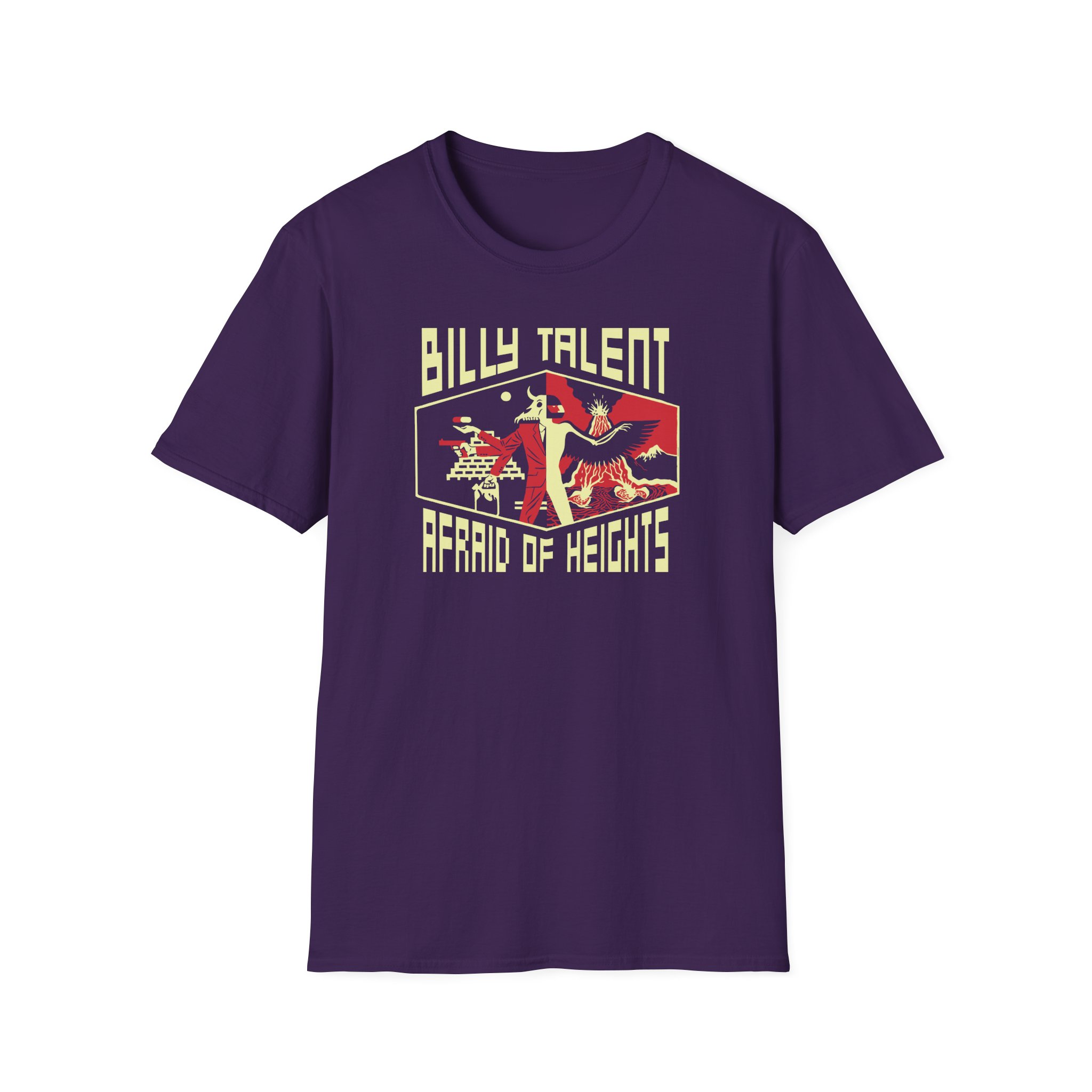 Billy Talent Afraid of Heights Unisex Softstyle T-Shirt