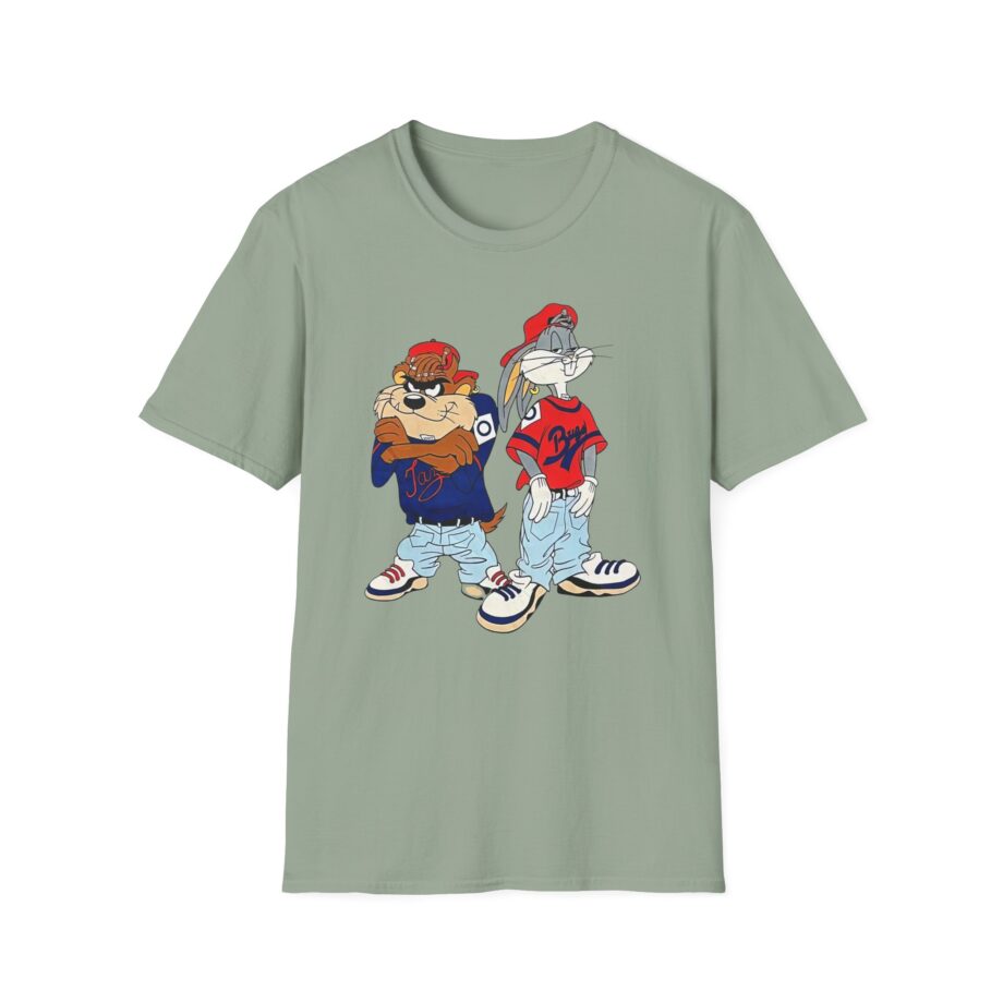 Vintage 90s Looney Tunes Bugs Taz Kris’s Kross Unisex Softstyle T-Shirt