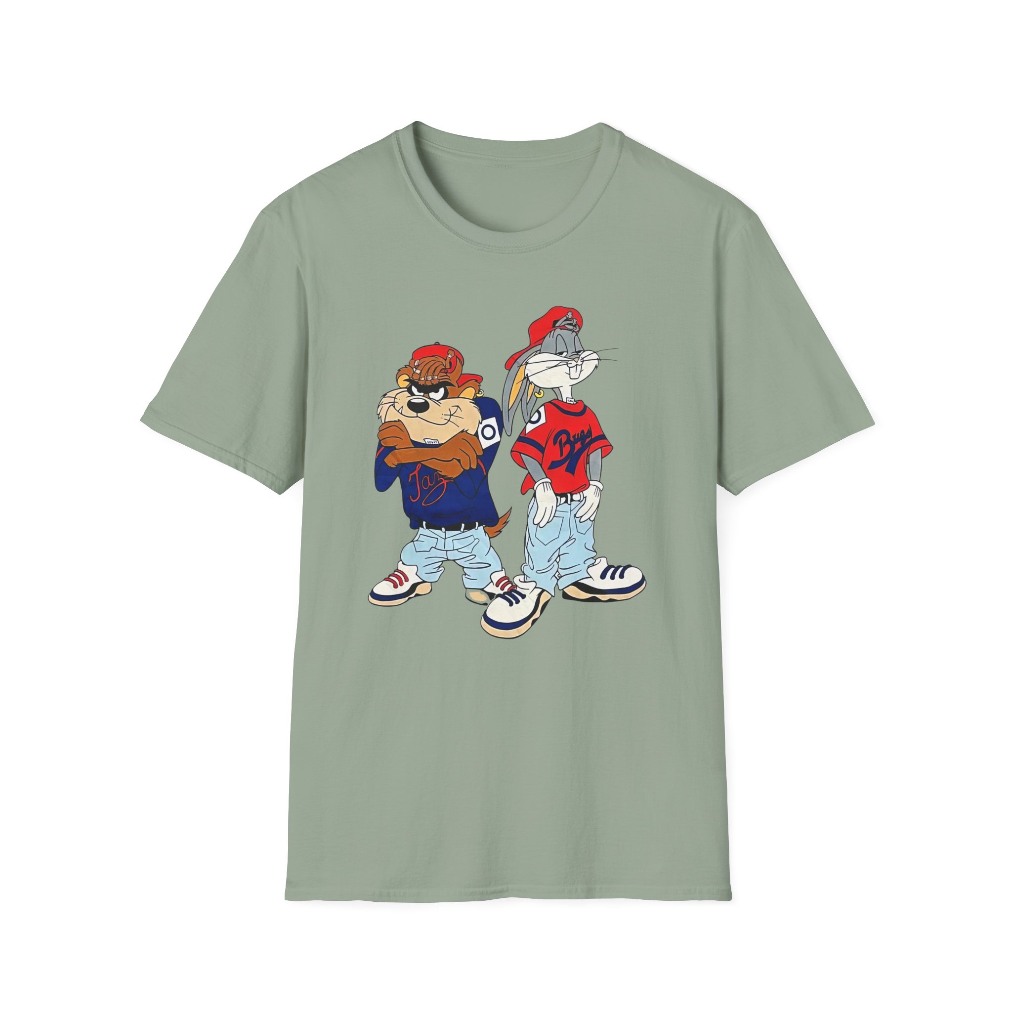 Vintage 90s Looney Tunes Bugs Taz Kris’s Kross Unisex Softstyle T-Shirt