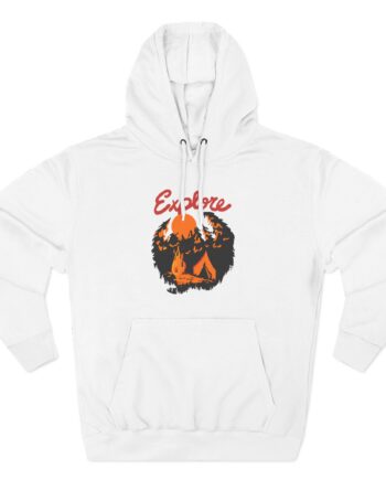 Camp Wendigoon Staff Three-Panel Fleece Hoodie