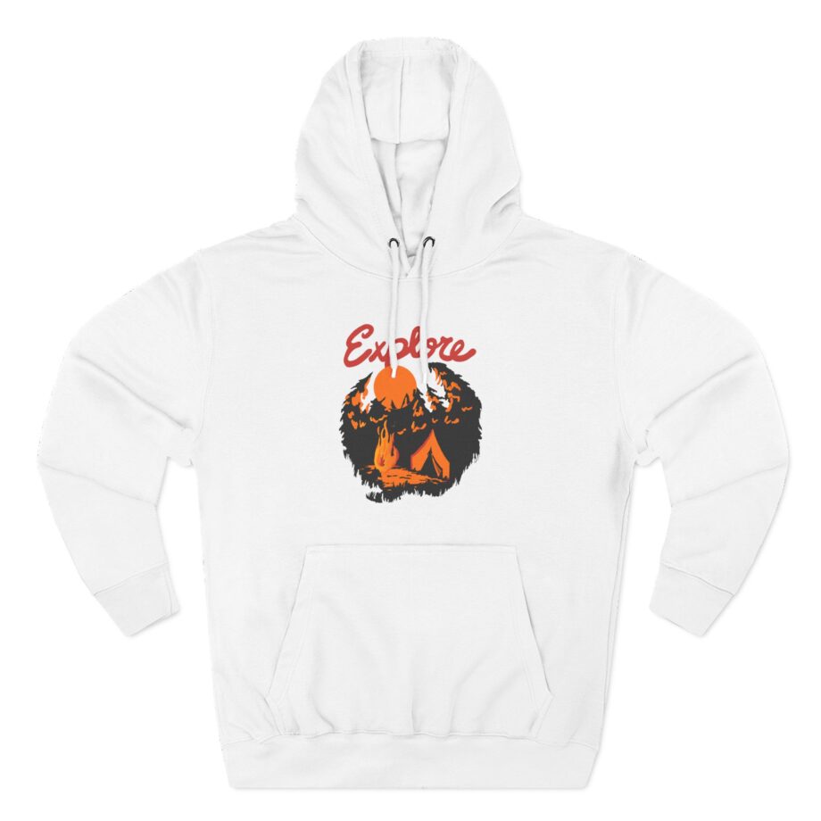 Camp Wendigoon Staff Three-Panel Fleece Hoodie