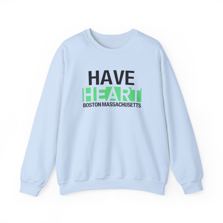 Have Heart Armed With a Mind Unisex Heavy Blend™ Crewneck Sweatshirt