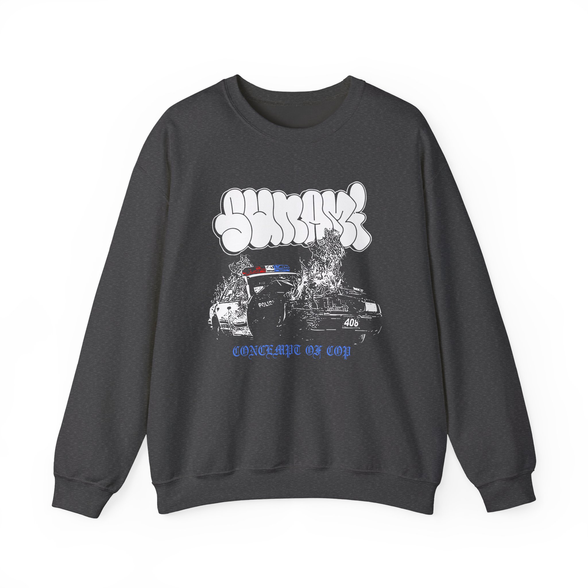 Sunami Contempt Unisex Heavy Blendâ„¢ Crewneck Sweatshirt