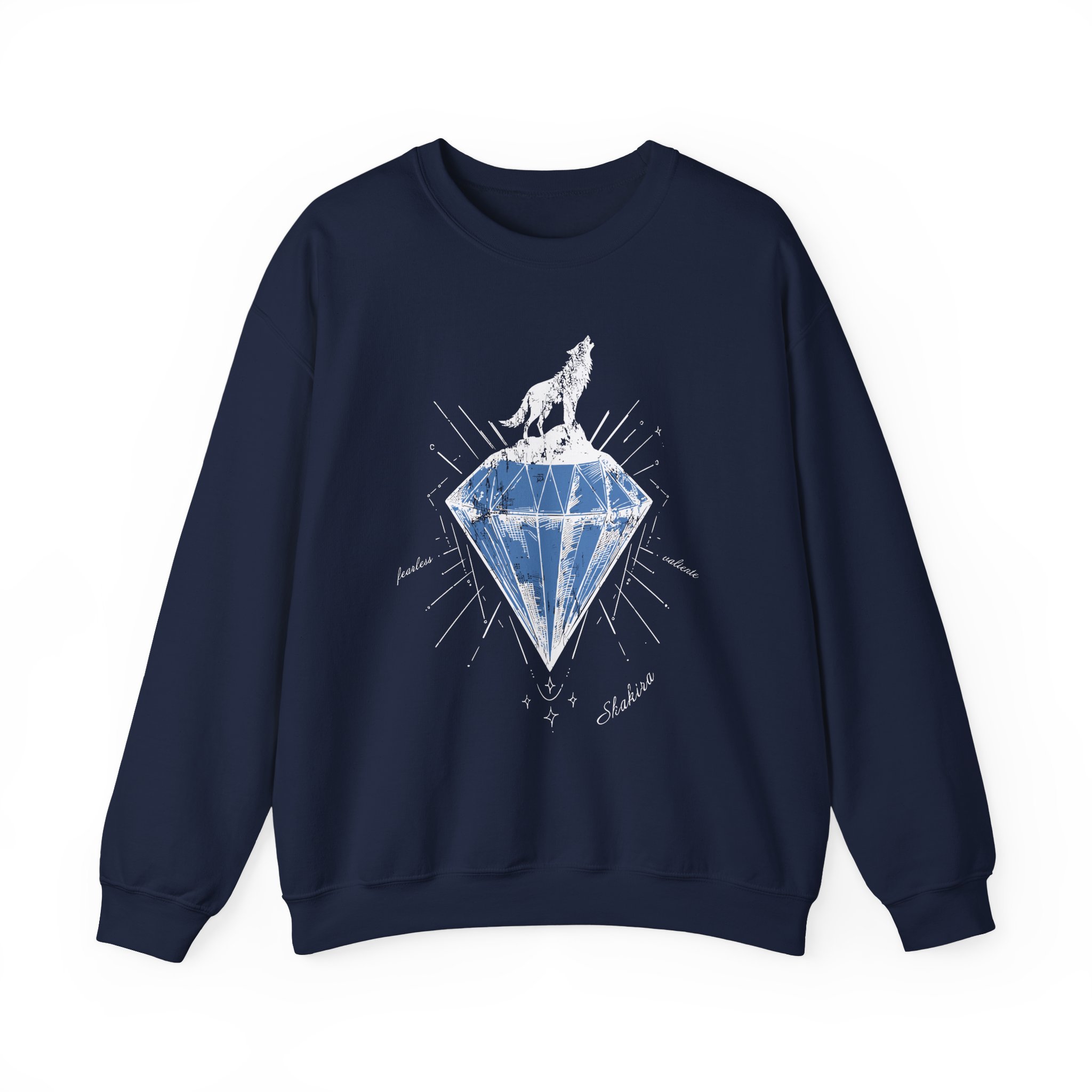 Shakira Diamond Wolf Unisex Heavy Blendâ„¢ Crewneck Sweatshirt