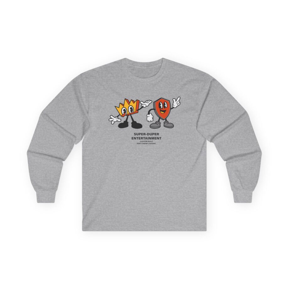 OTK Super-duper Entertainment Unisex Ultra Cotton Long Sleeve Tee