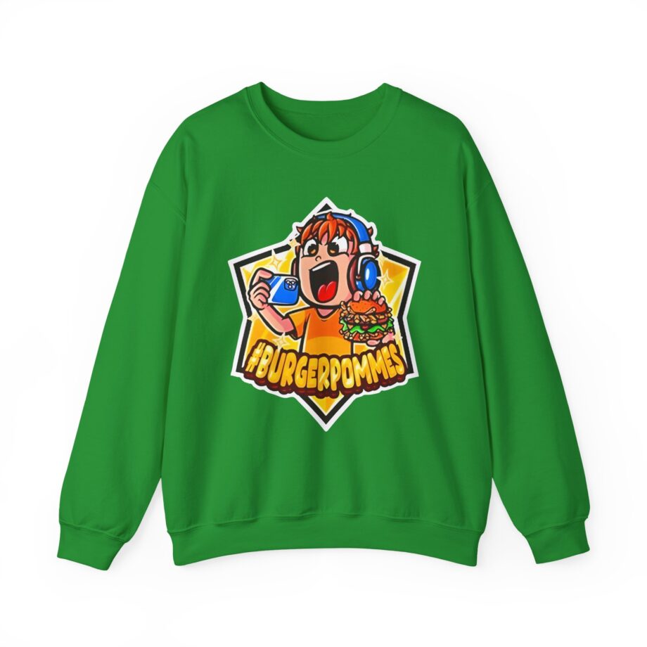 Burger Pommes Unisex Heavy Blend™ Crewneck Sweatshirt