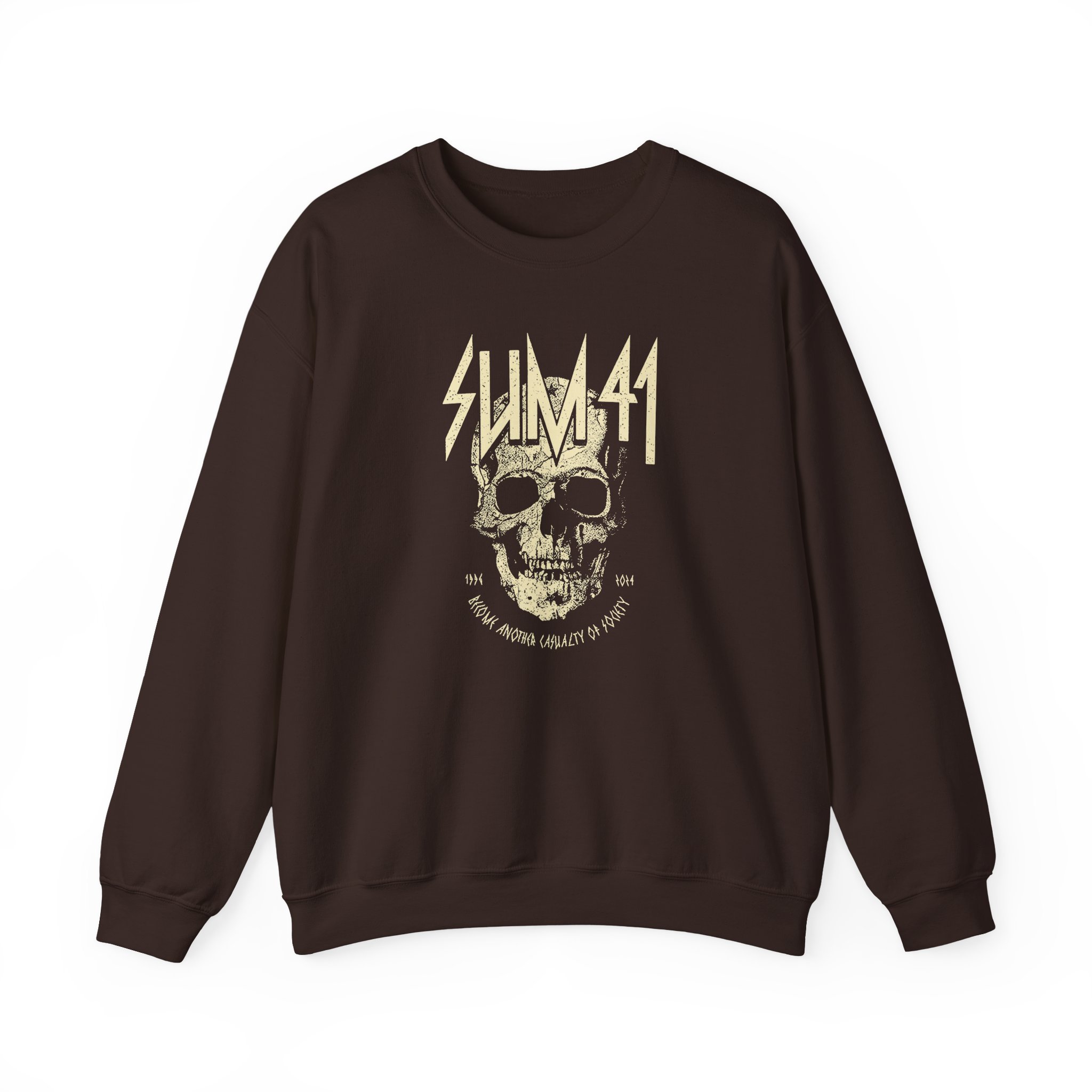 Sum 41 Become Another Casualty Unisex Heavy Blendâ„¢ Crewneck Sweatshirt
