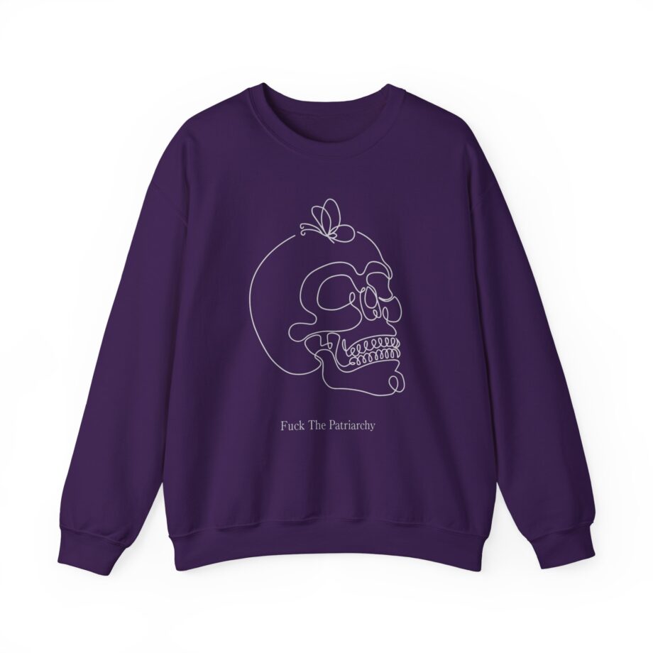 Qtcinderella Fuck the Patriarchy Unisex Heavy Blend™ Crewneck Sweatshirt