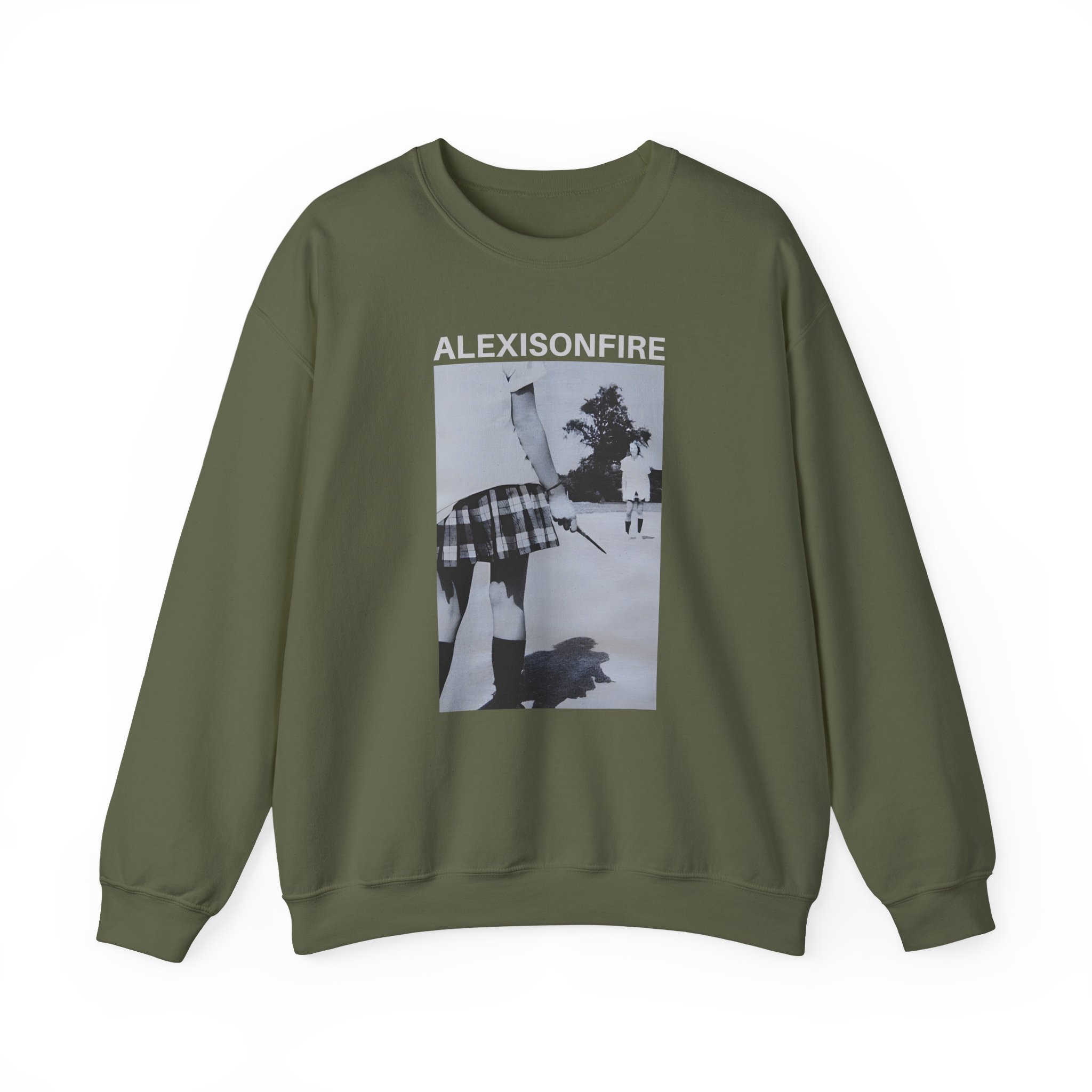 Alexisonfire Knife Fight Unisex Heavy Blendâ„¢ Crewneck Sweatshirt