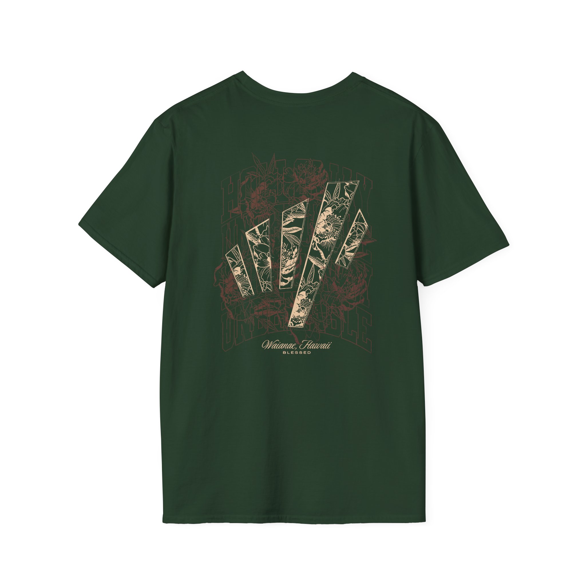Max Holloway Undeniable Burgundy Unisex Softstyle T-Shirt