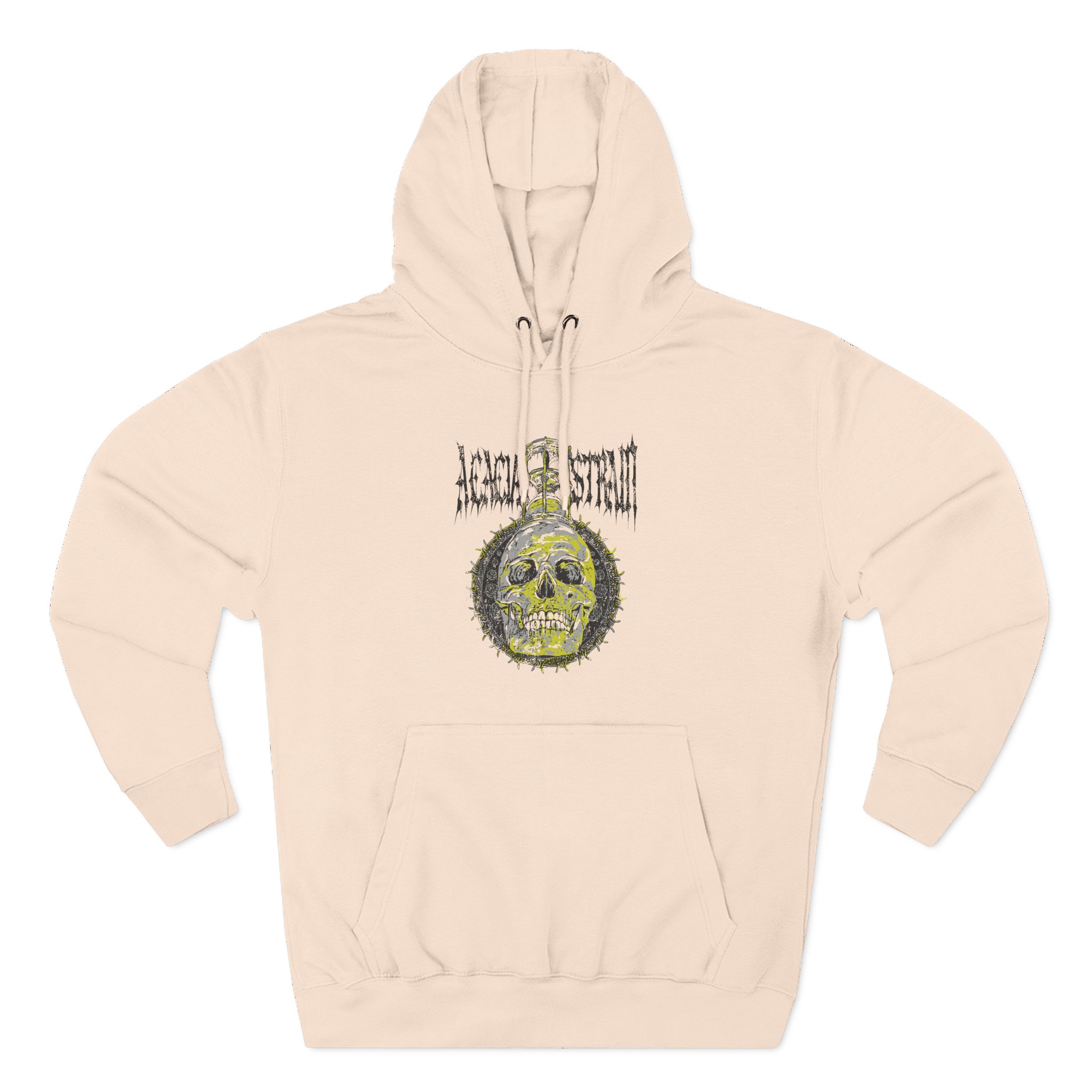 The Acacia Strain Hourglass Three-Panel Fleece Hoodie