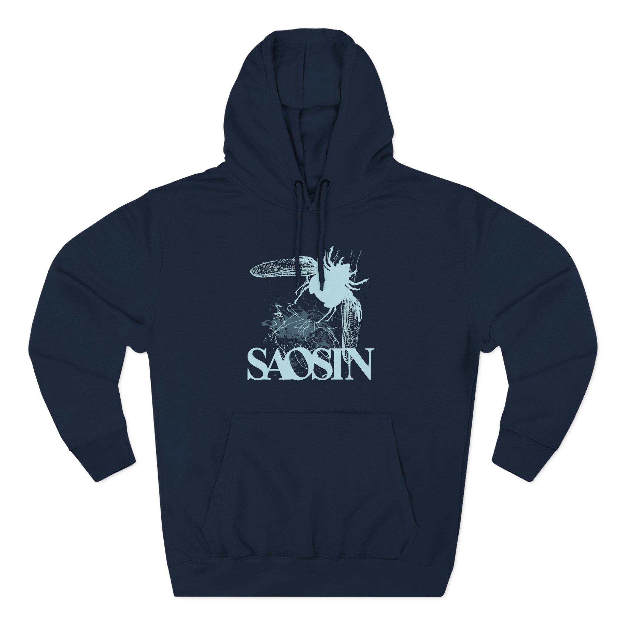 Saosin Throwback Beetle Three-Panel Fleece Hoodie