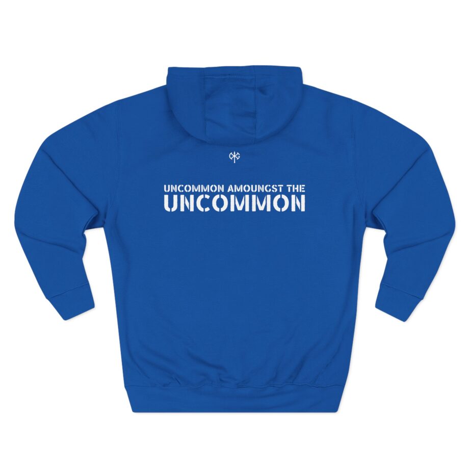 David Goggins Uncommon Amoungst the Uncommon Three-Panel Fleece Hoodie