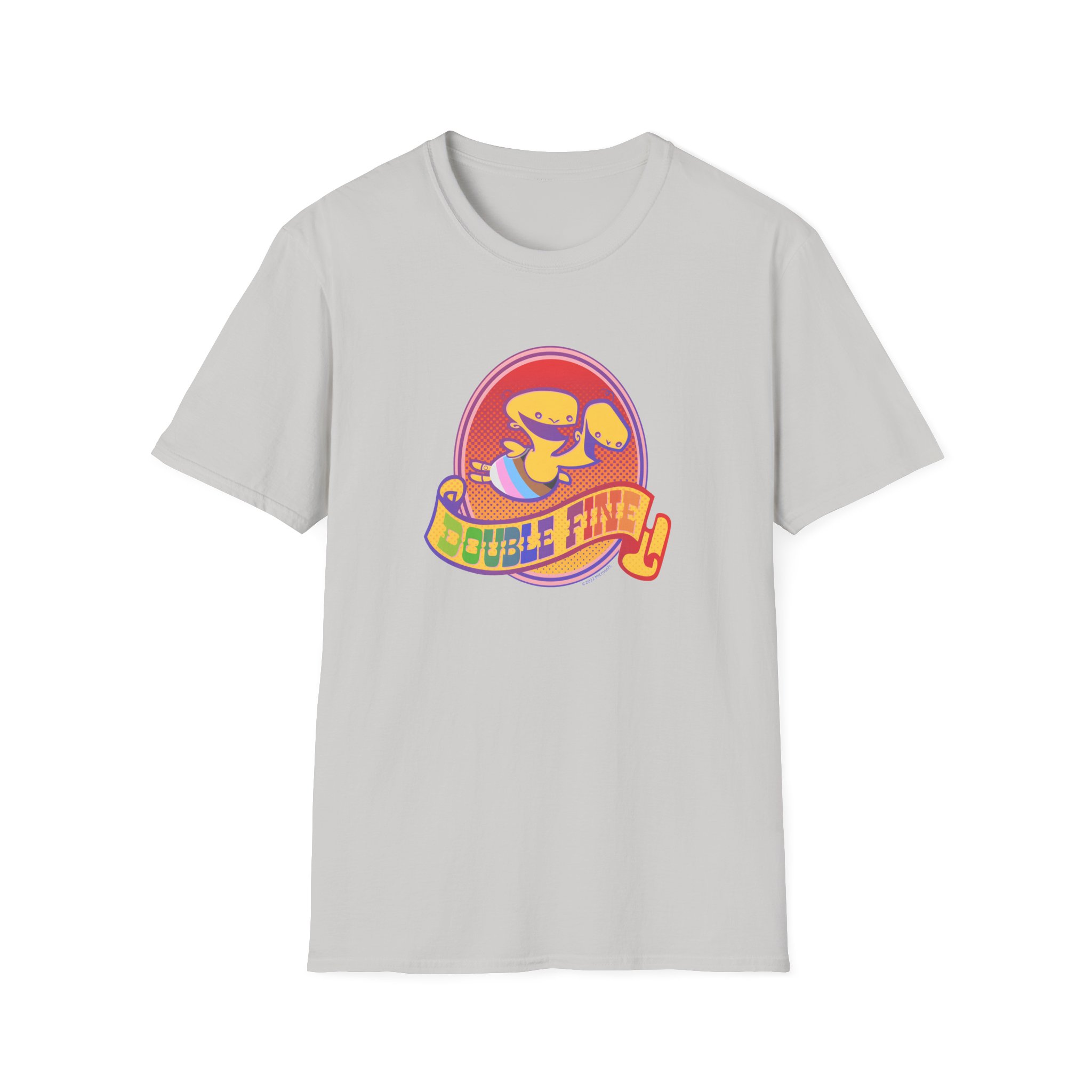 Double Fine Pride Unisex Softstyle T-Shirt