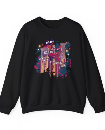 Vivziepop Stolas + Blitz Rooftop Dance Unisex Heavy Blend™ Crewneck Sweatshirt