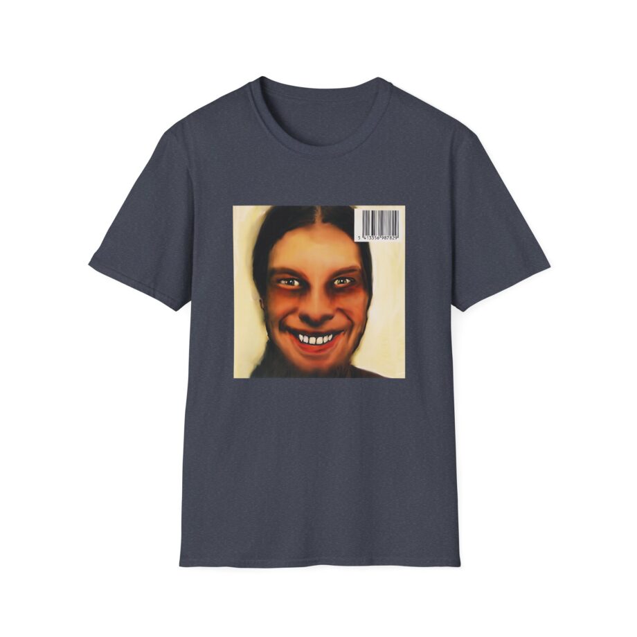 Aphex Twin I Care Because You Do  Album Cover Unisex Softstyle T-Shirt