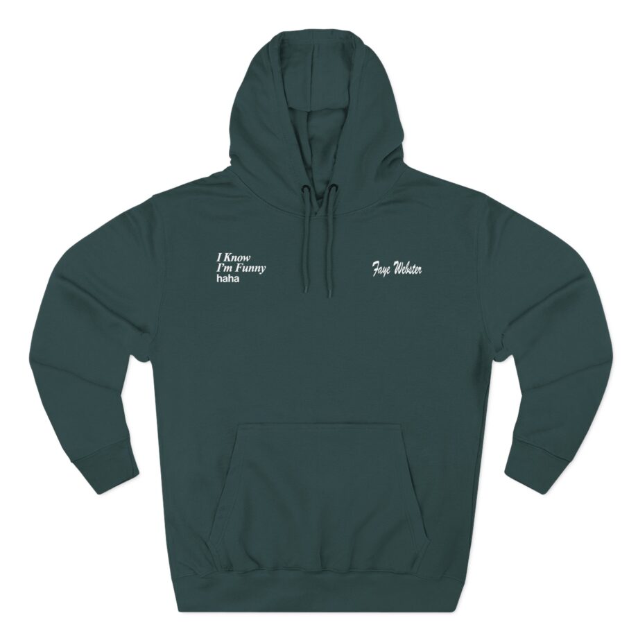 Faye Webster I Know I'm Funny Haha Three-Panel Fleece Hoodie
