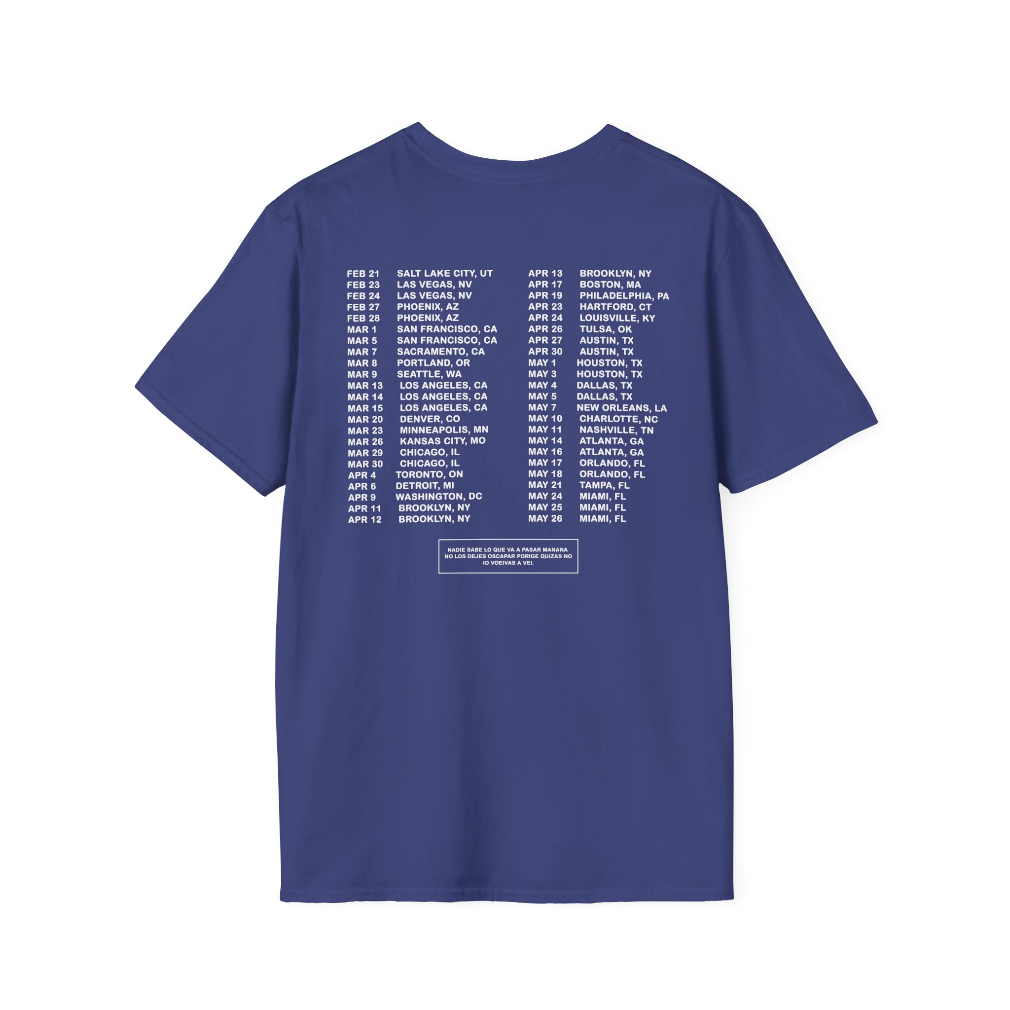 BB Gracias Por Nada Unisex Softstyle T-Shirt