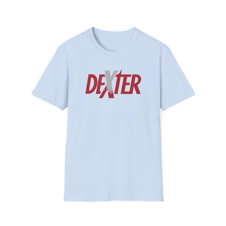 Dexter Spatter Logo Unisex Softstyle T-Shirt