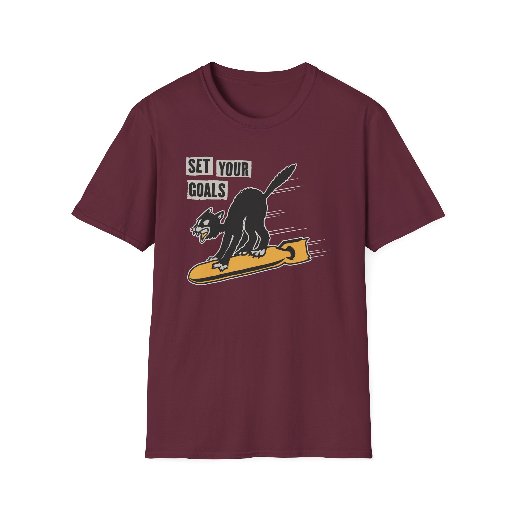 Set Your Goals Bomber Unisex Softstyle T-Shirt