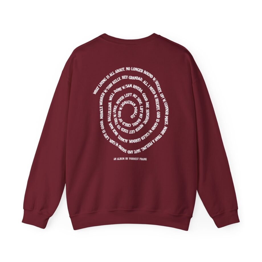 Forrest Frank Cog Spiral Unisex Heavy Blend™ Crewneck Sweatshirt
