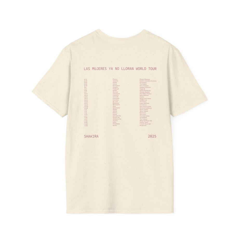Shakira LMYNL World Tour Unisex Softstyle T-Shirt