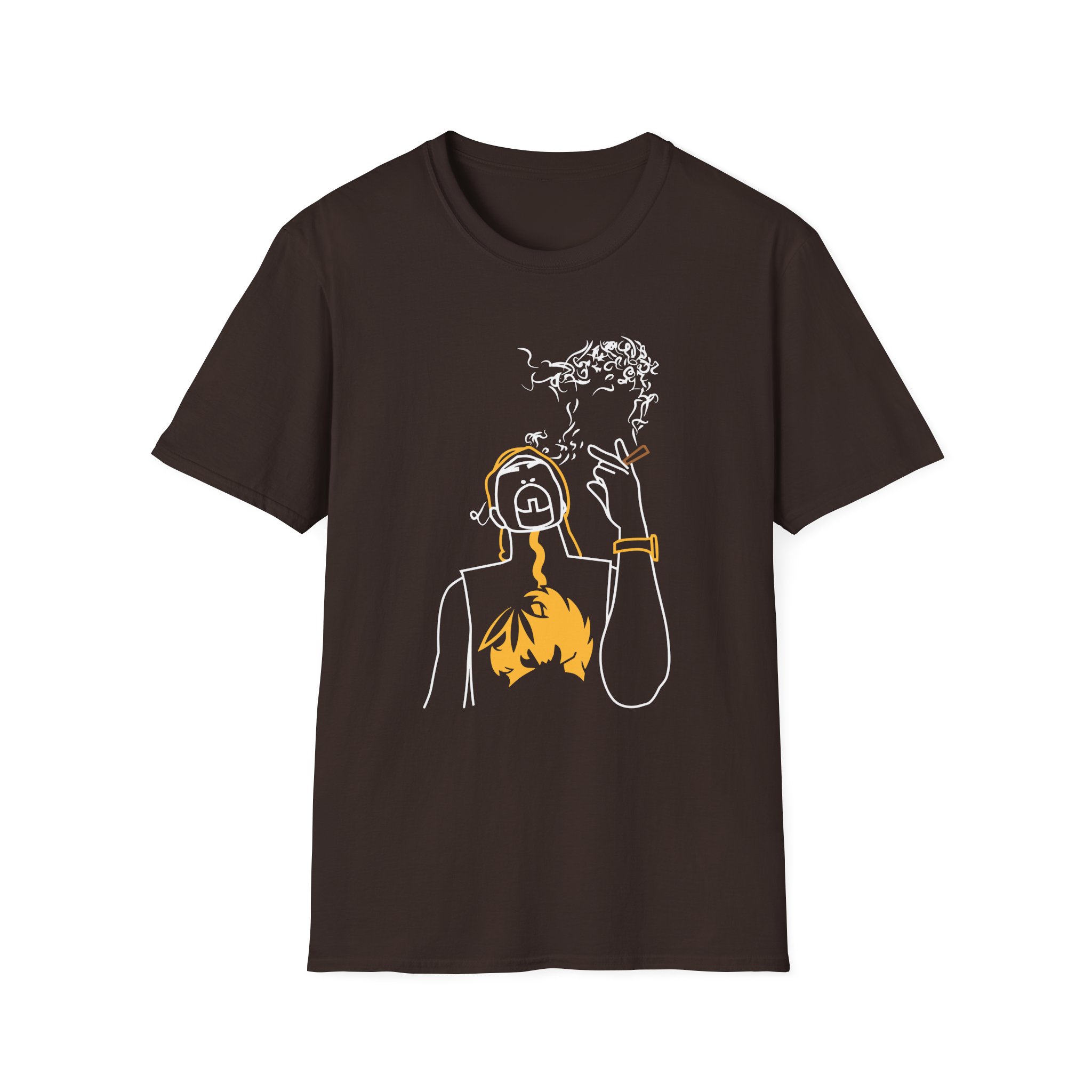 Method Man Iron Lung Line Art Unisex Softstyle T-Shirt