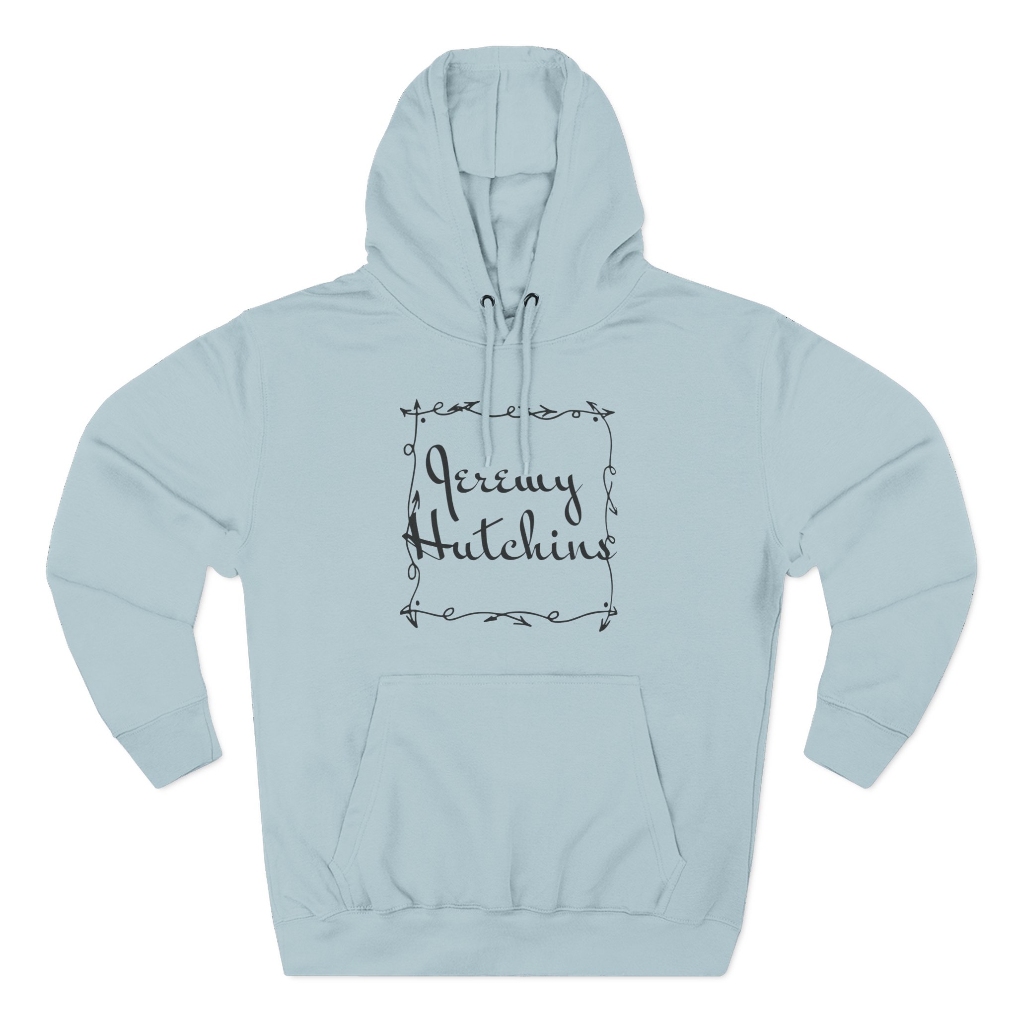 Jeremy Hutchins Three-Panel Fleece Hoodie