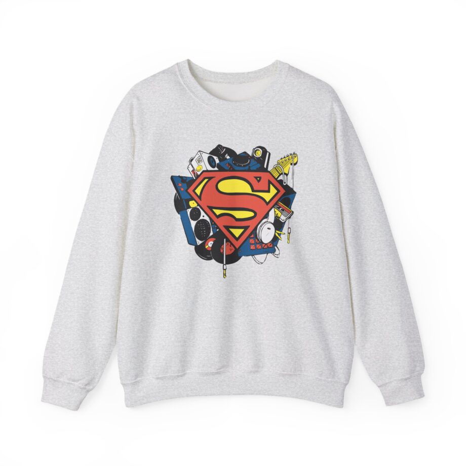 Kaskade X Superman Musician Unisex Heavy Blend™ Crewneck Sweatshirt