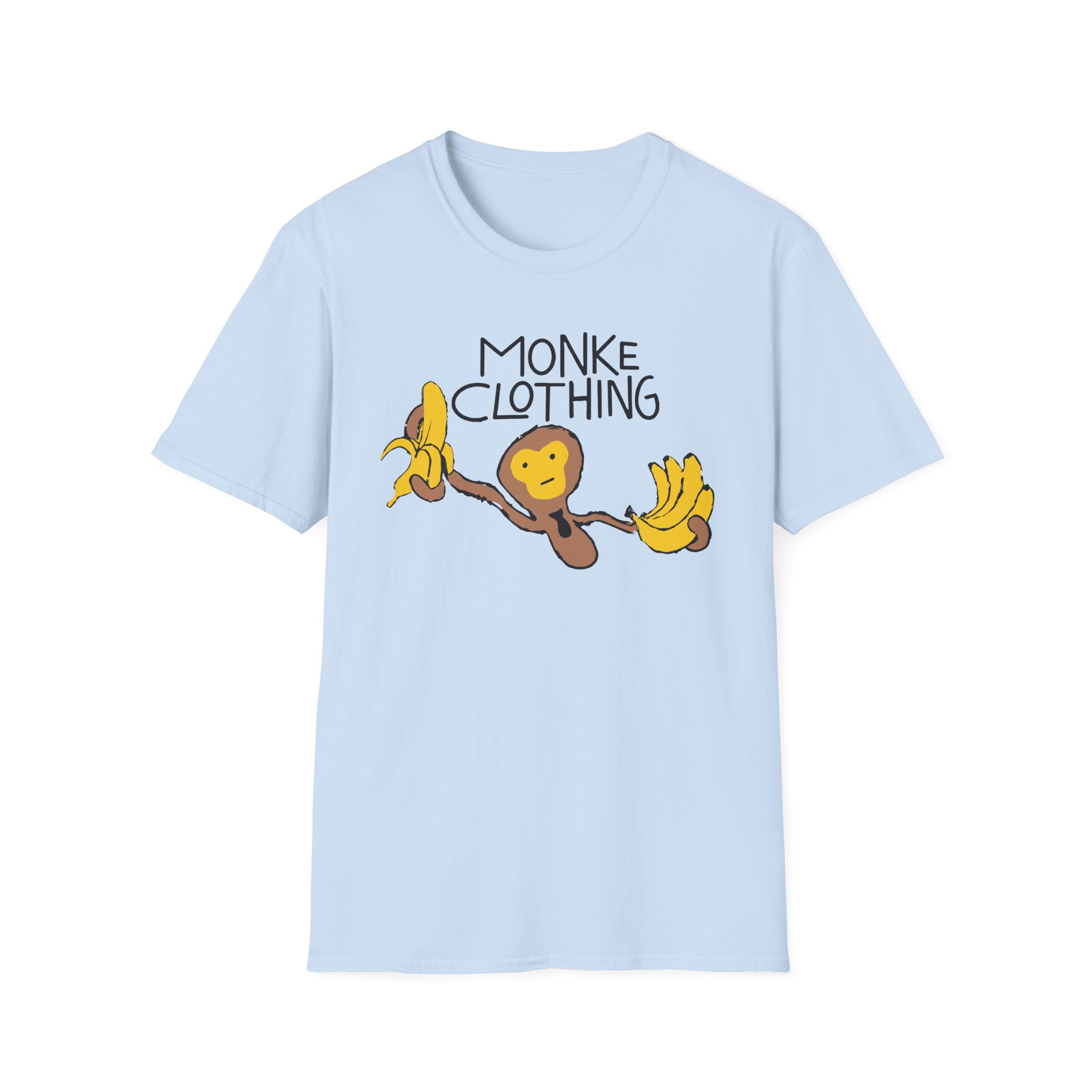 Spoonkid Basquiat Monke Unisex Softstyle T-Shirt