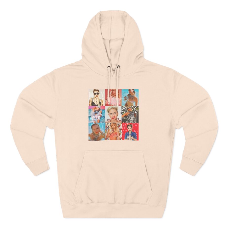 Miley Cyrus Serving Face South America Tour Three-Panel Fleece Hoodie