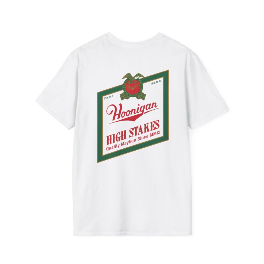 Hoonigan High Stakes Unisex Softstyle T-Shirt