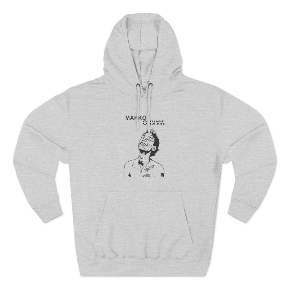 Makko Three-Panel Fleece Hoodie