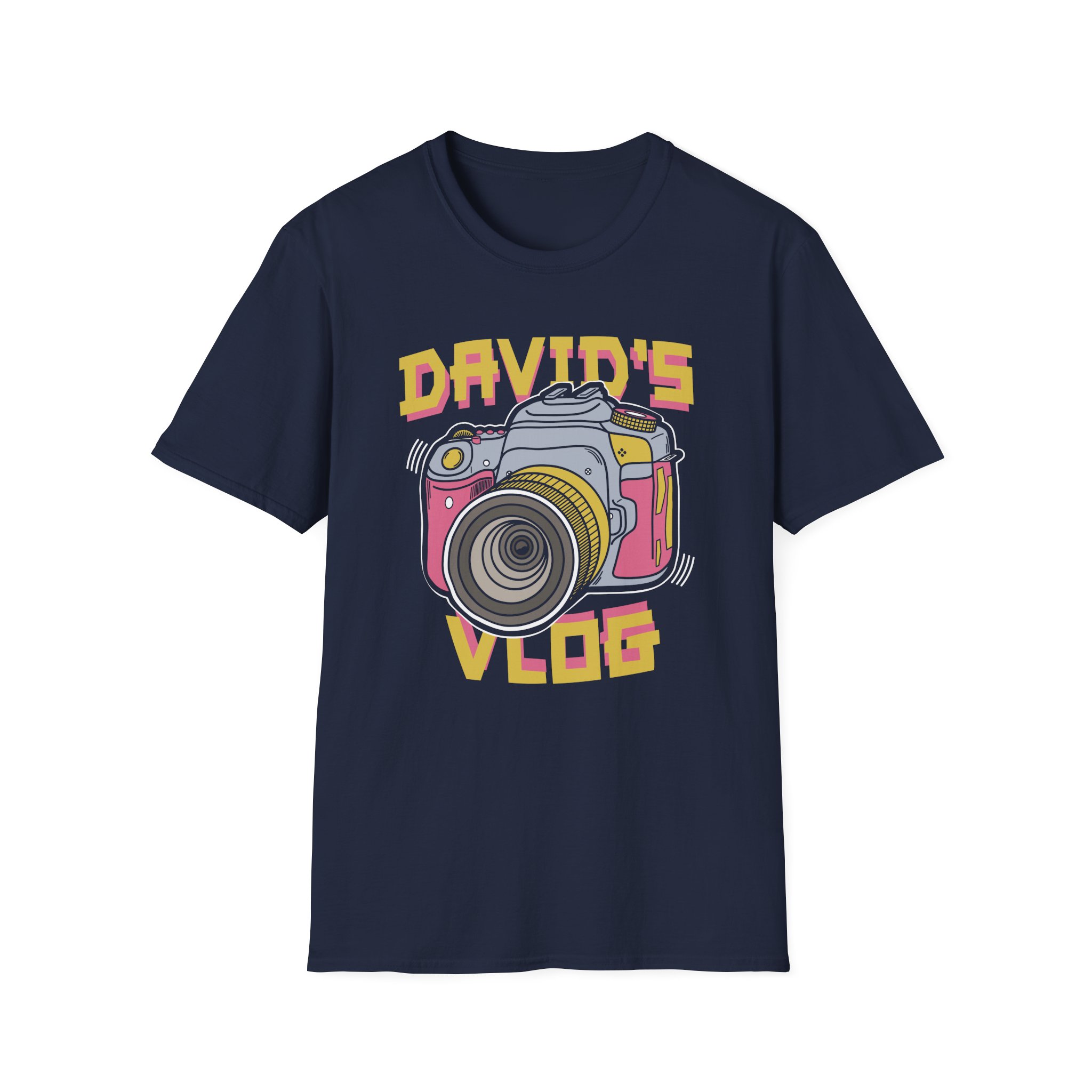 David Dobrik  David's Vlog Unisex Softstyle T-Shirt
