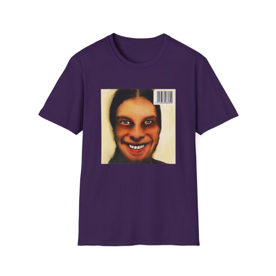 Aphex Twin I Care Because You Do  Album Cover Unisex Softstyle T-Shirt
