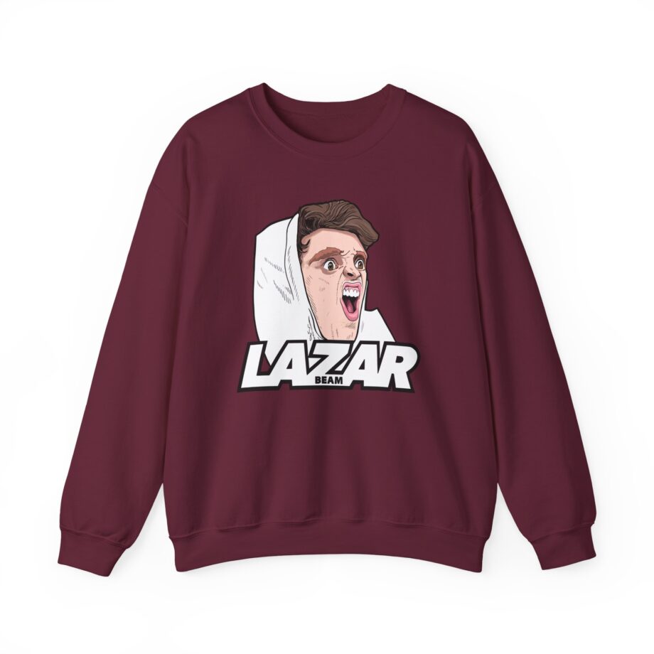 Lazar Silly Face Unisex Heavy Blend™ Crewneck Sweatshirt
