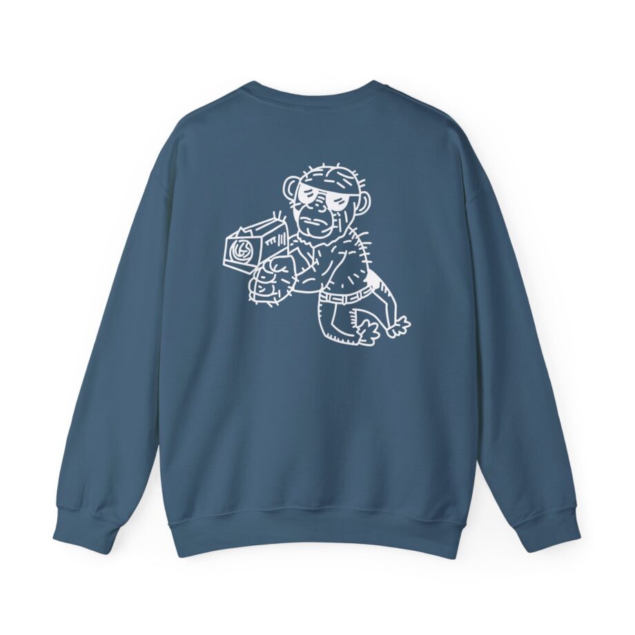 Spoonkid Detective Monke Unisex Heavy Blend™ Crewneck Sweatshirt