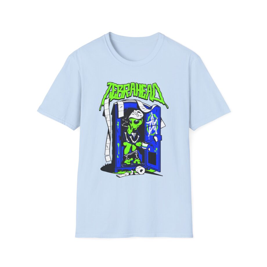 Zebrahead White ZH Coffee break Unisex Softstyle T-Shirt