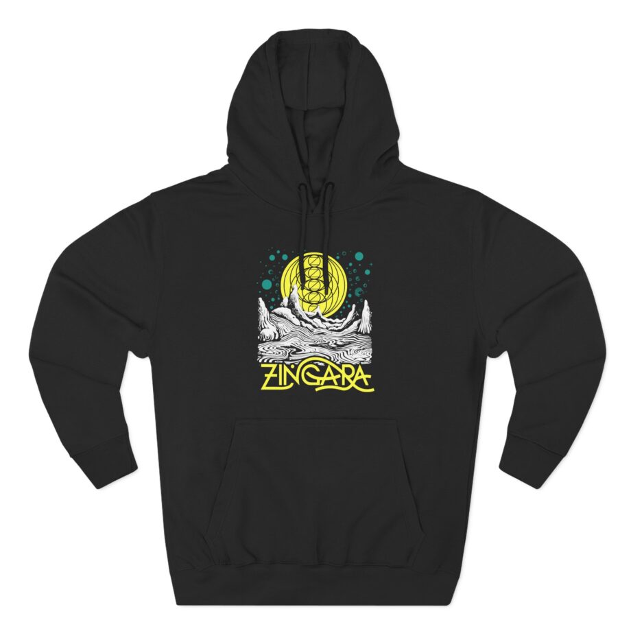 Zingara Moon Eyes Three-Panel Fleece Hoodie