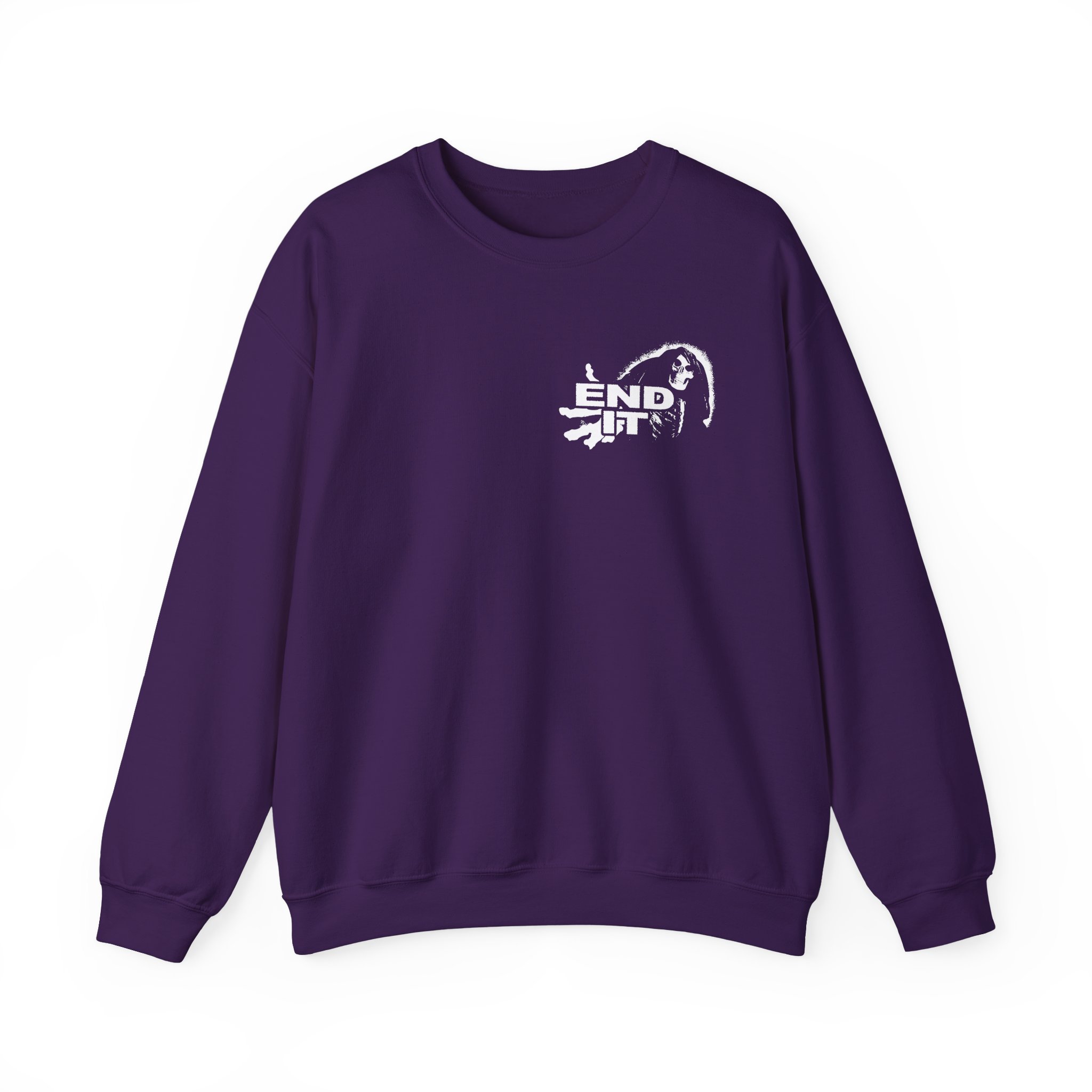 End It Unisex Heavy Blend Crewneck Sweatshirt