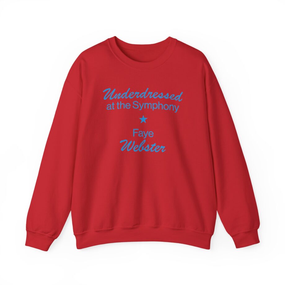 Faye Webster Underdressed at the Symphony 2024 Tour Unisex Heavy Blend™ Crewneck Sweatshirt