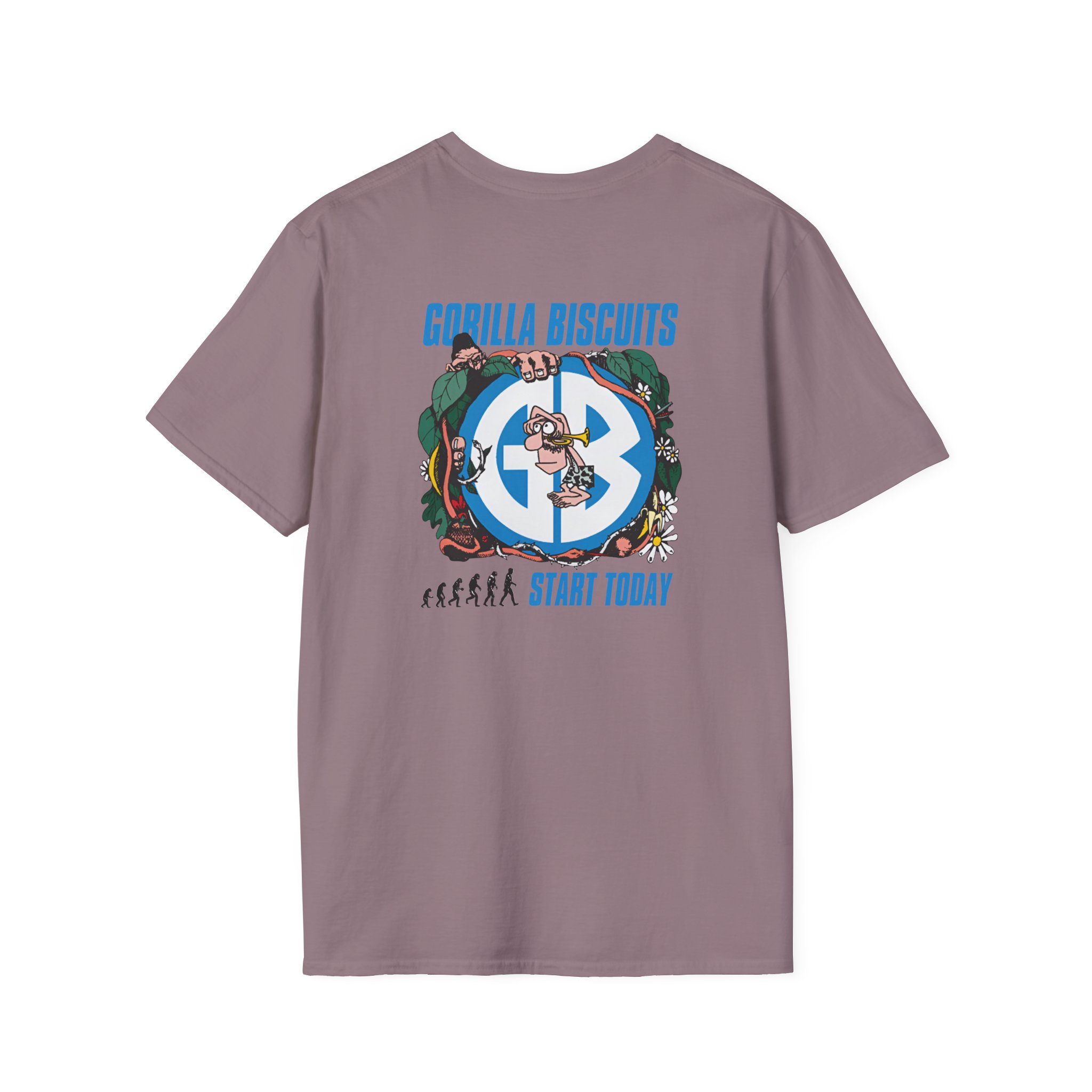 Gorilla Biscuits Jungle Unisex Softstyle T-Shirt