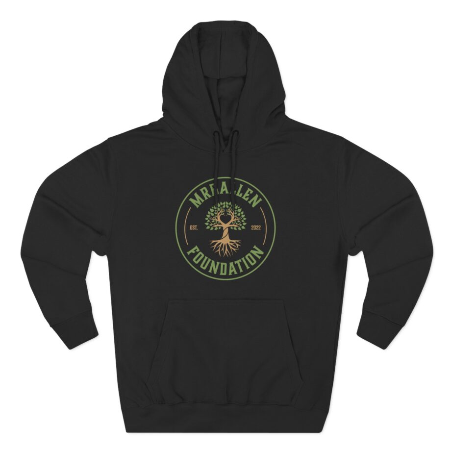 Mrballen Foundation Three-Panel Fleece Hoodie