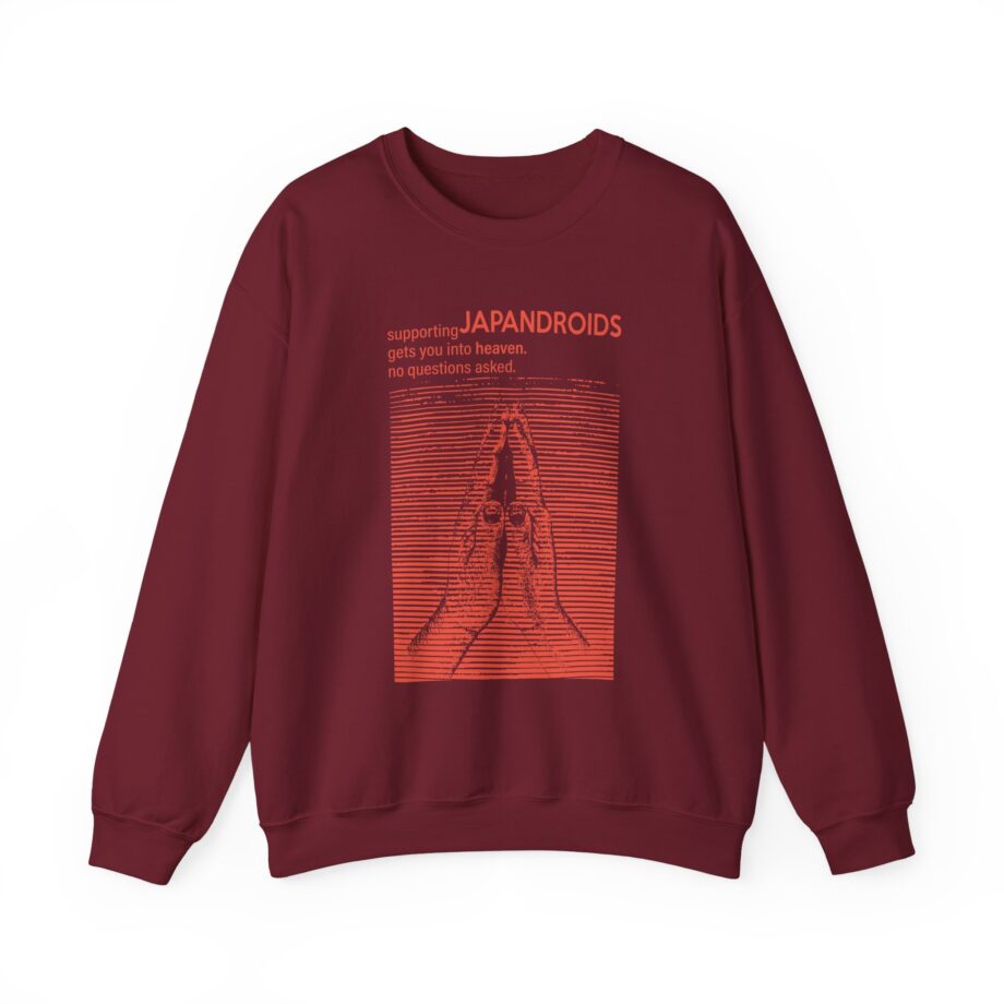 Supporting Japandroids Gets You Into Heaven No Questions Asked Unisex Heavy Blend™ Crewneck Sweatshirt