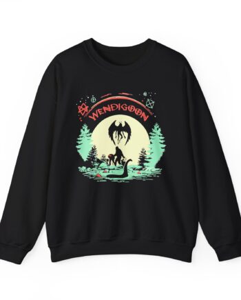 Wendigoon Cryptids on Tour Unisex Heavy Blend Crewneck Sweatshirt