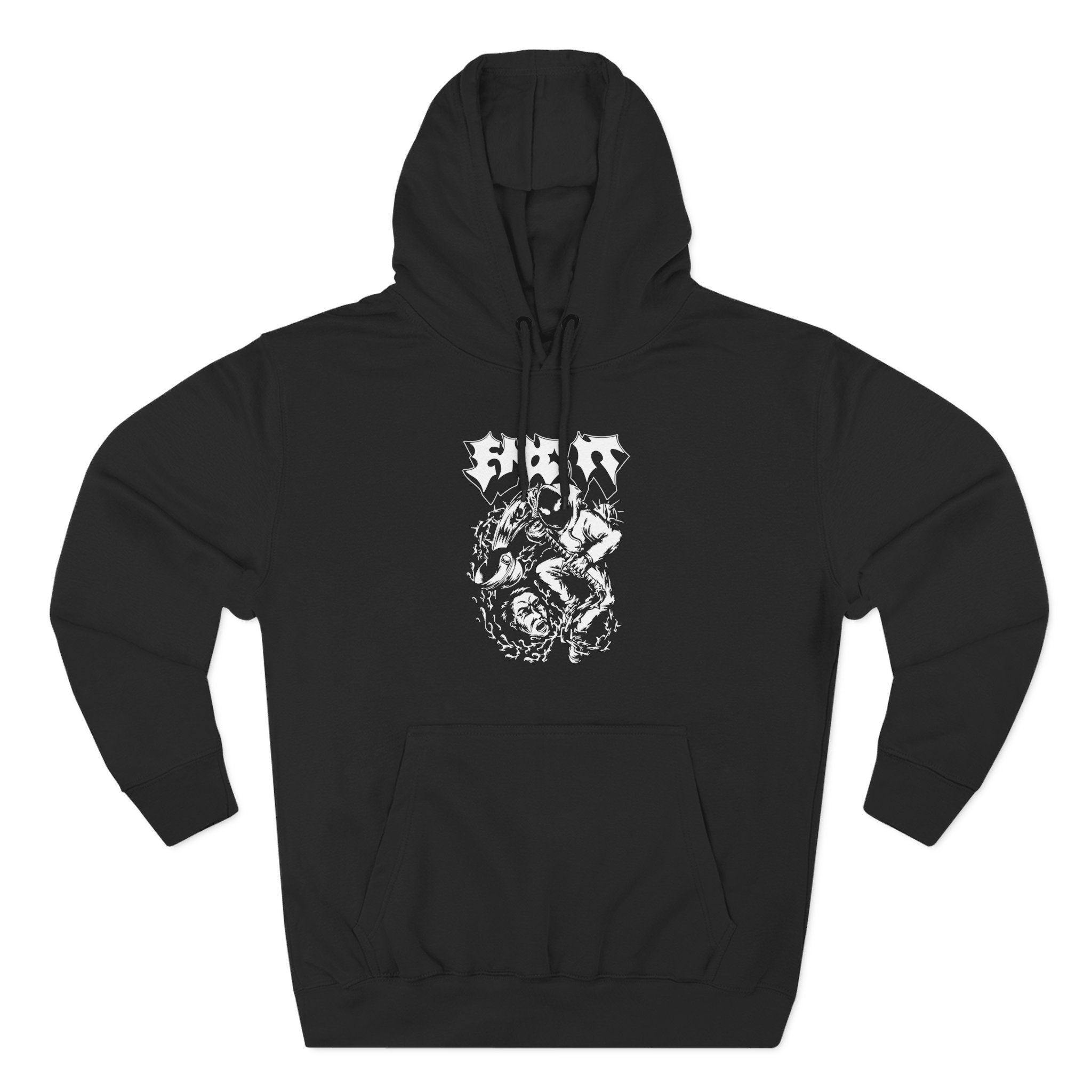 End It Three-Panel Fleece Hoodie