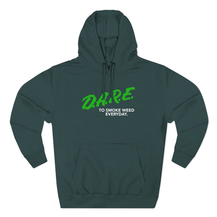 The Dare Three-Panel Fleece Hoodie