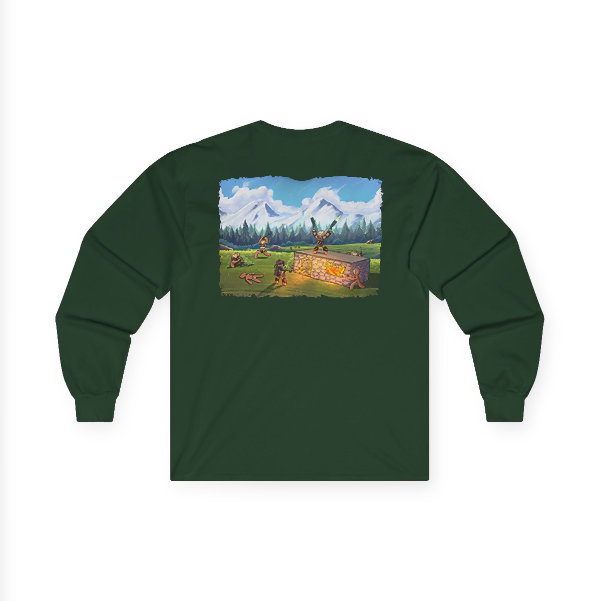 Spoonkid Battlefield Unisex Ultra Cotton Long Sleeve Tee