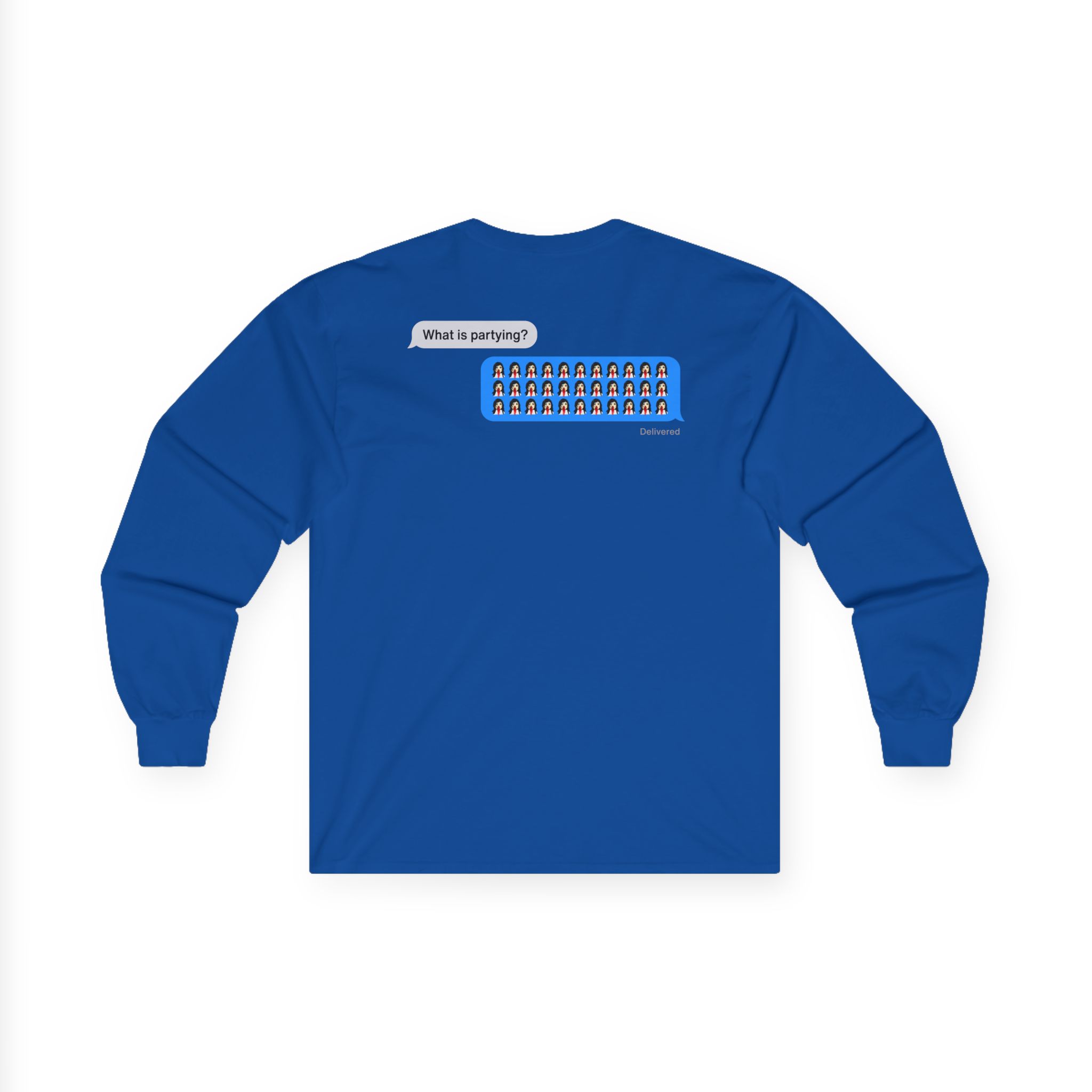 Andrew Wk Emoji Unisex Ultra Cotton Long Sleeve Tee