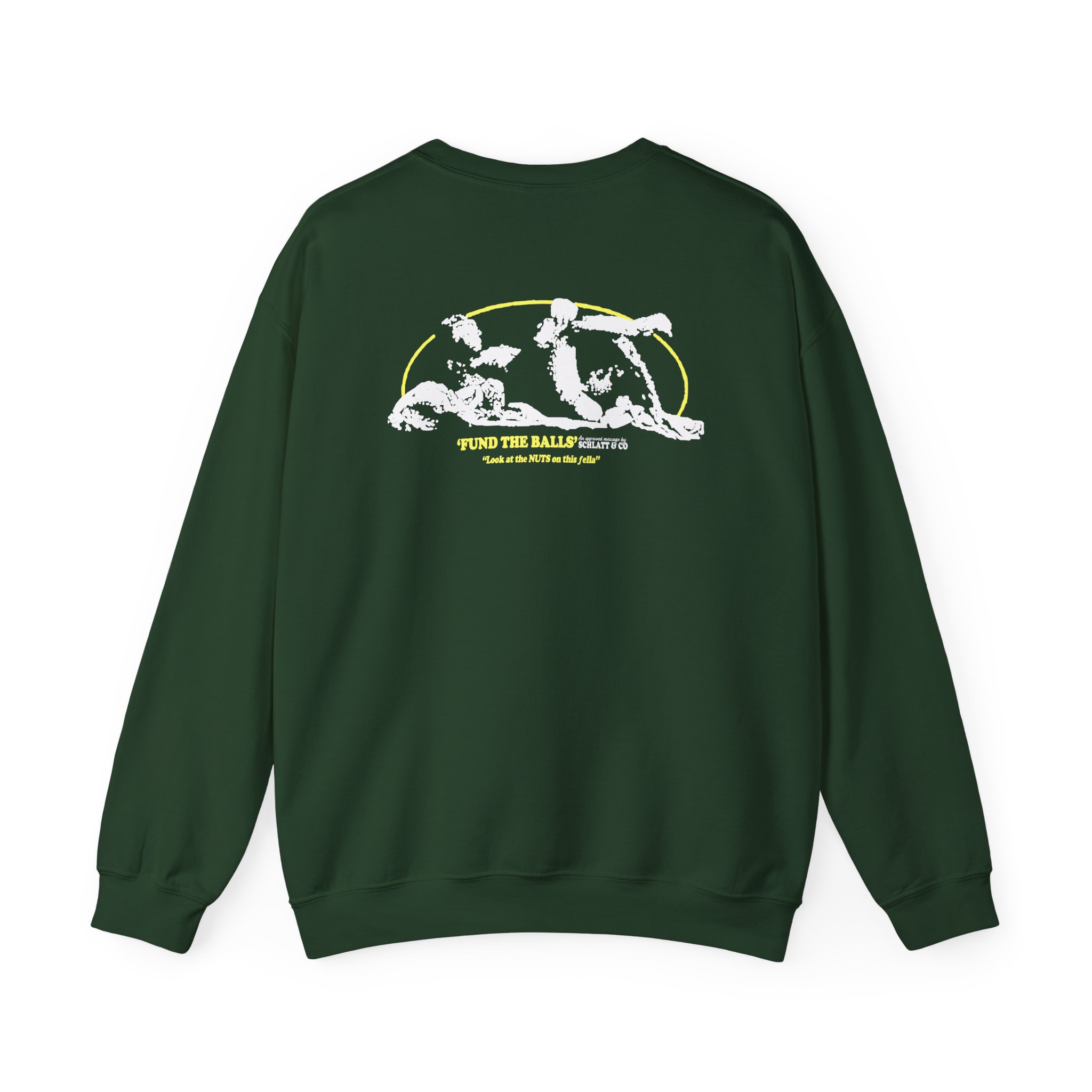 Jschlatt Thunder Balls Fun The Balls Unisex Heavy Blendâ„¢ Crewneck Sweatshirt